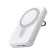 Joyroom powerbank mágneses vezeték nélküli charging, MagSafe 15W / Type-C, PD 20W, 10000mAh, – ring és állvány (fehér)