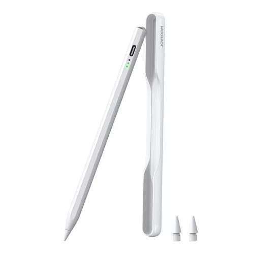 Joyroom aktív stylus cserélhető heggyel, (Fehér) (JR-X12)