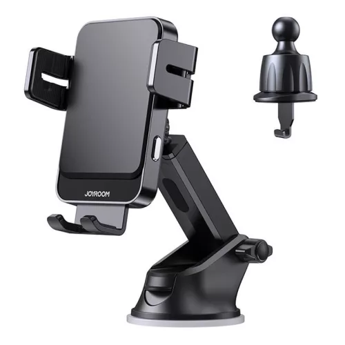 Joyroom JR-ZS219 autós tartó szett Qi induktív töltővel (Fekete)