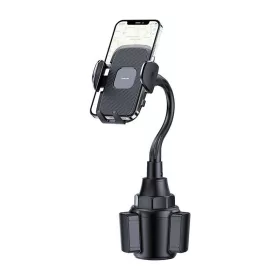   Joyroom JR-ZS259 pohártartóba helyezhető autós telefontartó (Fekete)