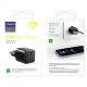 Joyroom utazó töltő Type-C, QC 3.0, PD 3.0, AFC, 20W (fekete)