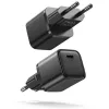 Joyroom utazó töltő Type-C, QC 3.0, PD 3.0, AFC, 20W (fekete)