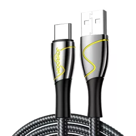 Joyroom USB-C Kábel 3A 1.2m (Fekete) (S-1230K6-Type-C)