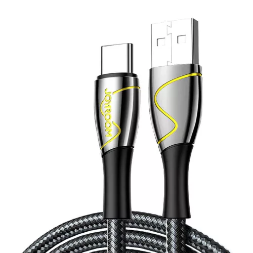 Joyroom USB-C Kábel 3A 1.2m (Fekete) (S-1230K6-Type-C)