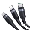 Joyroom Többfunkciós USB-C És Lightning Kábel (S-A18)
