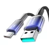 Joyroom 1.2m USB-A USB-C Gyorstöltőkábel (Fekete) (S-A42 A-C Bl)