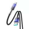 Joyroom 1.2m USB-A USB-C Gyorstöltőkábel (Fekete) (S-A42 A-C Bl)