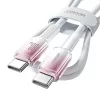 Joyroom 60W USB-C Kábel 1.2m (Fehér) (S-A42 C-C Wh)