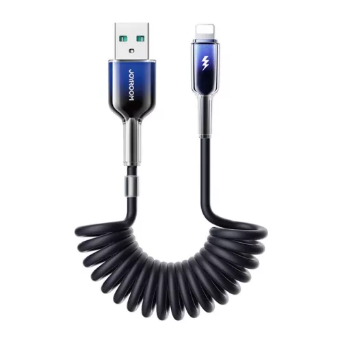 Joyroom 1,5m USB-A Lightning Töltőkábel (Fekete) (S-A43 A-L)