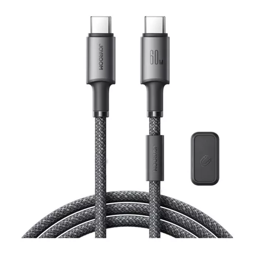 Joyroom USB-C - USB-C 60W (Szürke) Kábel, 1.2m (S-A50 C C)