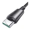 Joyroom USB-C - USB-C 60W (Szürke) Kábel, 1.2m (S-A50 C C)