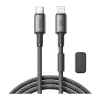 Joyroom 30W USB-C Lightning Töltőkábel 1.2m (Szürke) (S-A50 C L)