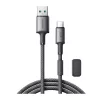 Joyroom 3A USB - USB-C Gyorstöltőkábel 1.2m (Szürke) (S-A50 C)