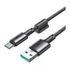 Joyroom 3A USB - USB-C Gyorstöltőkábel 1.2m (Szürke) (S-A50 C)