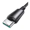 Joyroom 3A USB - USB-C Gyorstöltőkábel 1.2m (Szürke) (S-A50 C)