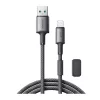 Joyroom 1,2m (Szürke) USB-Lightning Töltőkábel 3A (S-A50 L)