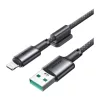 Joyroom 1,2m (Szürke) USB-Lightning Töltőkábel 3A (S-A50 L)