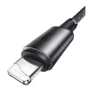 Joyroom 1,2m (Szürke) USB-Lightning Töltőkábel 3A (S-A50 L)