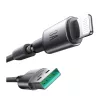 Joyroom 1,2m (Szürke) USB-Lightning Töltőkábel 3A (S-A50 L)