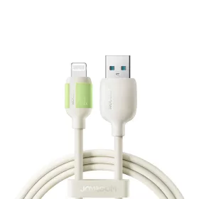   Joyroom USB-A – Lightning Gyorstöltő Adatkábel1,2m (Fehér) (S-A53 1.2m A-L)