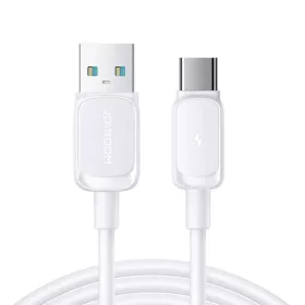   Joyroom USB-C Töltőkábel 3A, 1.2m, (Fehér) (S-AC027A14-1-2m-Whit)