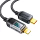 Joyroom 20W Gyorstöltő USB-Lightning Kábel, 1.2m (Fekete) (S-CL020A4)