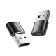 Joyroom USB Type-C Adapter Szett, 2 db, (Fekete) (S-H152)
