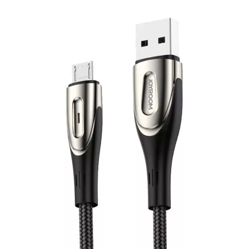 Joyroom Gyors Töltésű Micro USB Kábel 1.2m (Fekete) (S-M411)