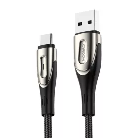   Joyroom 3m USB-USB-C Kábel, 2.4A, (Fekete) (S-M411-Type-C-3m)