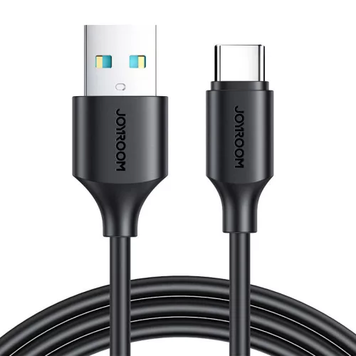 Joyroom 2m USB-A És Type-C Kábel, 3A, (Fekete) (S-UC027A9-2m-CB)