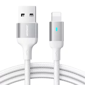   Joyroom 2m (Fehér) USB-A És Lightning Kábel - 2.4A Töltés (S-UL012A10)