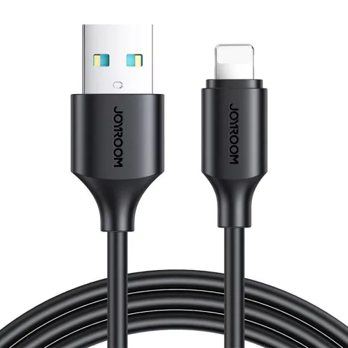Joyroom 2m USB-A És Lightning Kábel 2.4A (Fekete) (S-UL012A9-2m-LB)