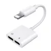 Joyroom Dual Lightning Audio Adapter (Fehér) (S-Y104-2xL)