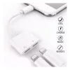 Joyroom Dual Lightning Audio Adapter (Fehér) (S-Y104-2xL)