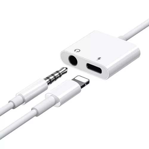 Joyroom S-Y104 audio adapter 3,5mm (fehér)