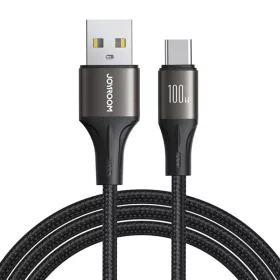   Joyroom USB-C 100W Gyorstöltőkábel 1,2m (SA25-AC6-1-2m-Black)