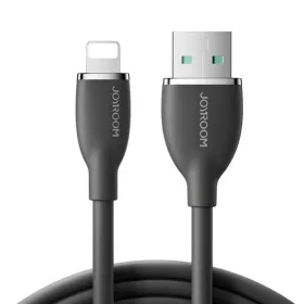   Joyroom Színes 3A USB-Lightning Kábel 1,2m (Fekete) (SA29-AL3-1-2m-black)