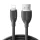 Joyroom Színes 3A USB-Lightning Kábel 1,2m (Fekete) (SA29-AL3-1-2m-black)