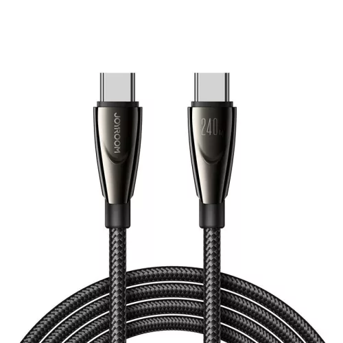 Joyroom 240W USB-C Kábel 1,2m (Fekete) (SA31-CC5-1-2m-Black)