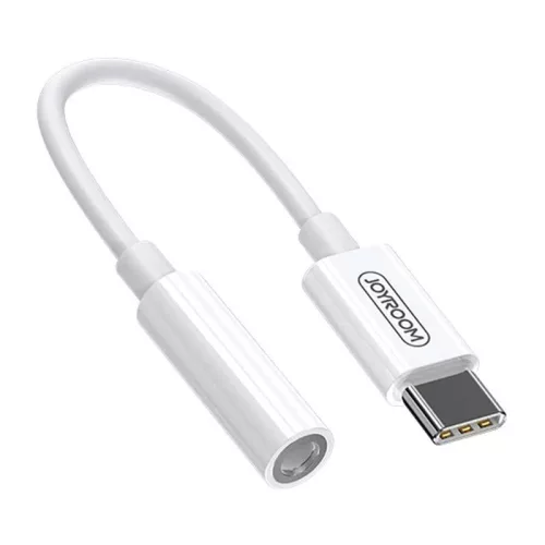 Joyroom USB-C 3.5mm Digitális Audio Adapter (Fehér) (SH-C1)