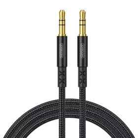   Joyroom - 1m Autós AUX Sztereó Audio Kábel (Fekete) (SY-10A1)