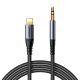 Joyroom SY-A06 Lightning-3.5 mm Jack AUX audiókábel 1,2 m (Fekete-Ezüst)