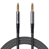 Joyroom SY-A08 AUX kábel 3.5mm mini jack – 3.5mm mini jack, fonott, 1.2m (fekete)