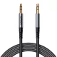 Joyroom SY-A08 AUX kábel 3.5mm mini jack – 3.5mm mini jack, fonott, 1.2m (fekete)