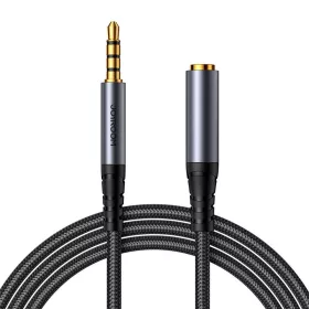   Joyroom SY-A09 AUX hosszabbító kábel 3.5mm mini jack female to 3.5mm mini jack male, 1.2m (fekete)