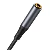 Joyroom SY-A09 AUX hosszabbító kábel 3.5mm mini jack female to 3.5mm mini jack male, 1.2m (fekete)