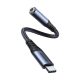 Joyroom SY-C01 Audio Adapter USB-C - 3.5mm (fekete)