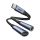 Joyroom SY-C02 2in1 Audio Adapter / Type-C 3.5mm + Type-C (fekete)