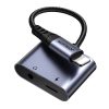 Joyroom SY-L01 2in1 Audio Adapter / Lightning 3.5mm + Lightning (fekete)