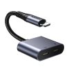 Joyroom SY-L02 2in1 Audio Adapter / Lightning to Double Lightning (fekete)